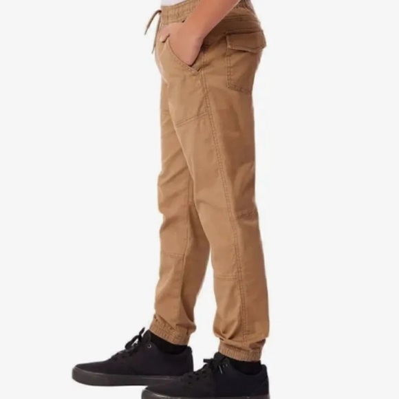 Unionbay Youth School Uniform khaki Jogger size 10/12 Medium Drawstring waist - Picture 4 of 11